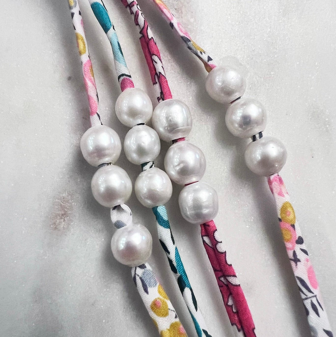 Boho Liberty Pearl Friendship Bracelet - NICKY CLARK INTERIORS