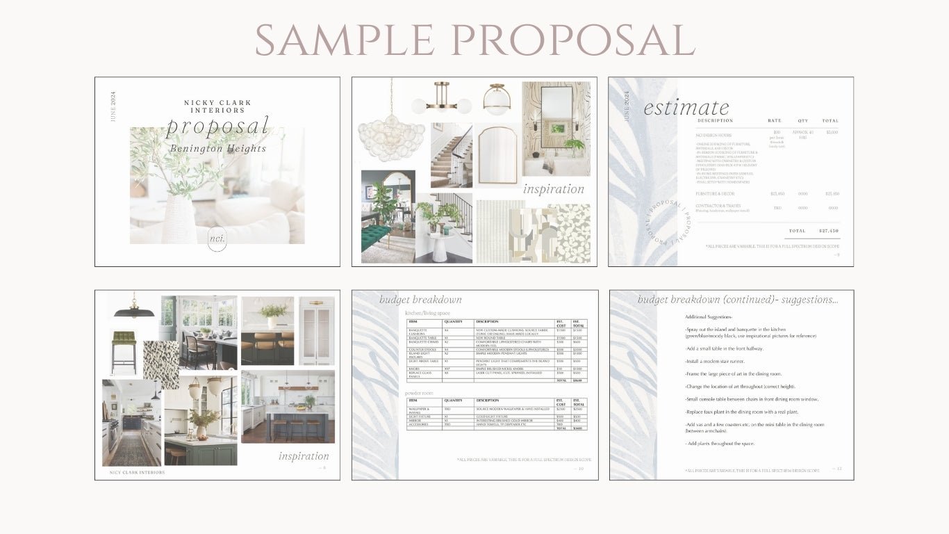 IN - PERSON DESIGN CONSULTATION (GTA) - NICKY CLARK INTERIORS