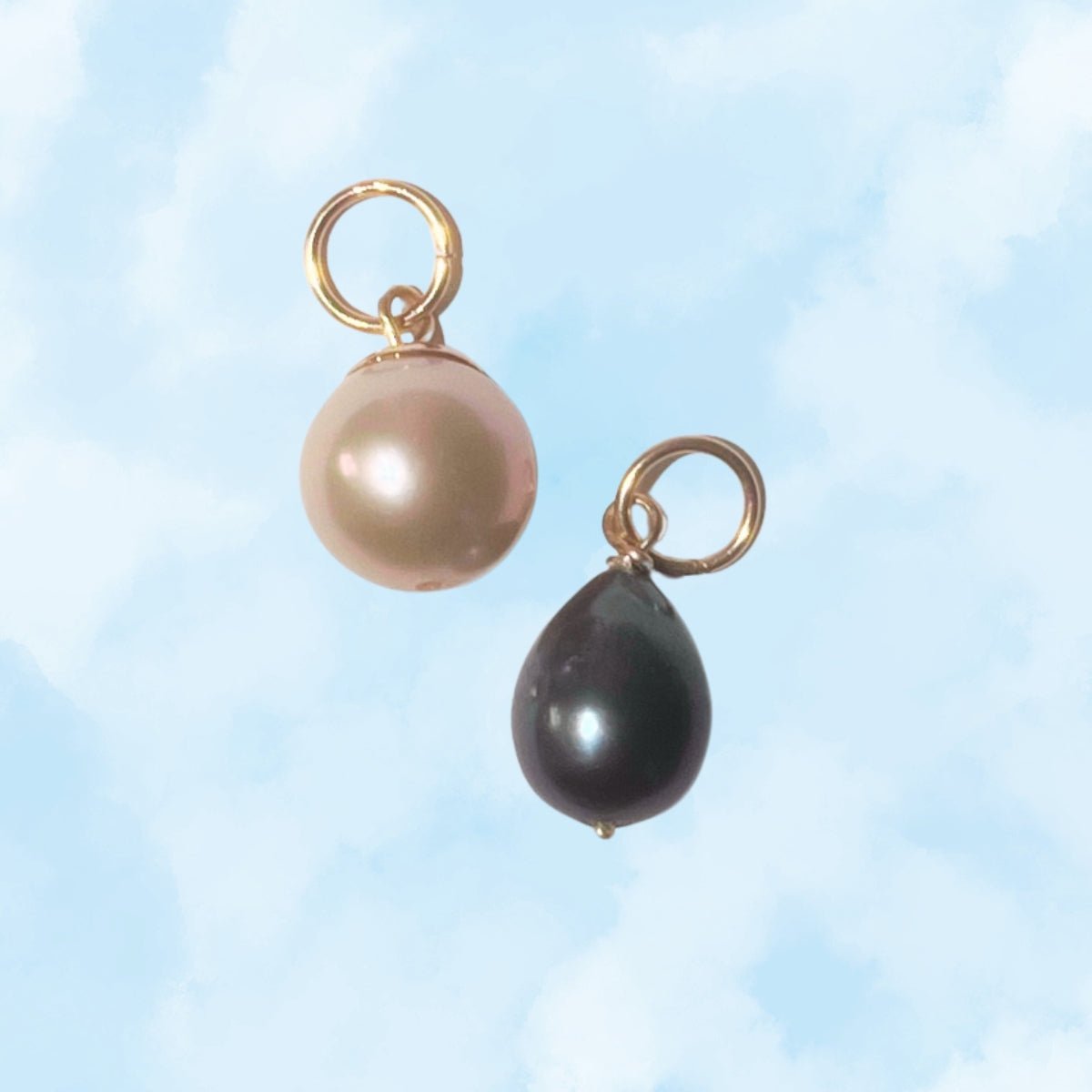 Pearl Drop Charm - NICKY CLARK INTERIORS