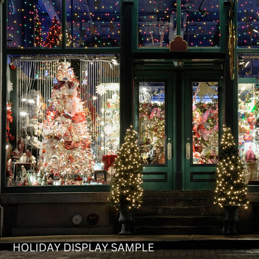 Window Display Design - Holiday or Year Round - NICKY CLARK INTERIORS